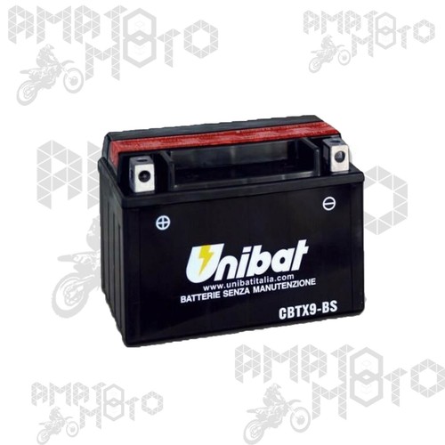 Batteria moto scooter unibat - batteria,