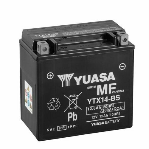 Batteria yuasa ytx14 bmw r - yuasa,