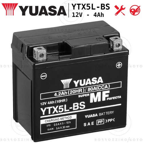 Batteria yuasa ytx5l - yuasa, ytx5l-bs