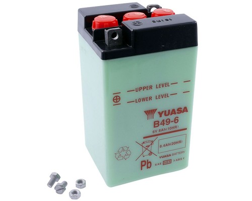 Batteria 8ah yuasa b49 - batteria, b49-6