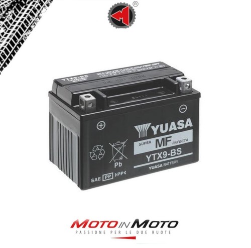 Batteria yuasa ytx9 12v 8ah - batteria,
