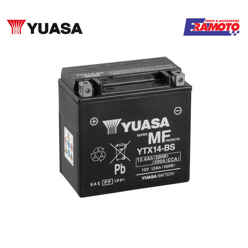 Batteria yuasa ytx14 - batteria, ytx14-bs