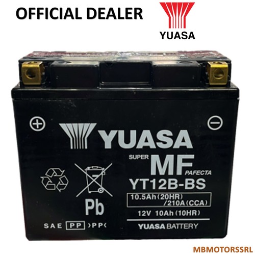 Batteria yuasa yt12bbs 12v10ah - batteria,